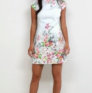 Petite Short Floral Dress